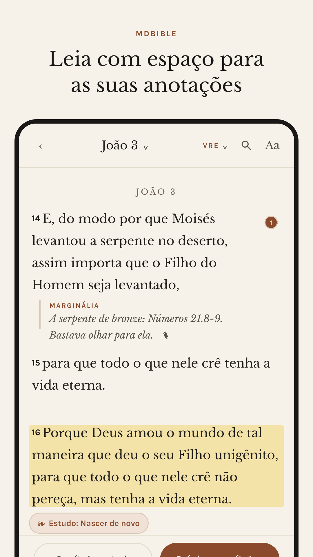 O leitor do MdBible